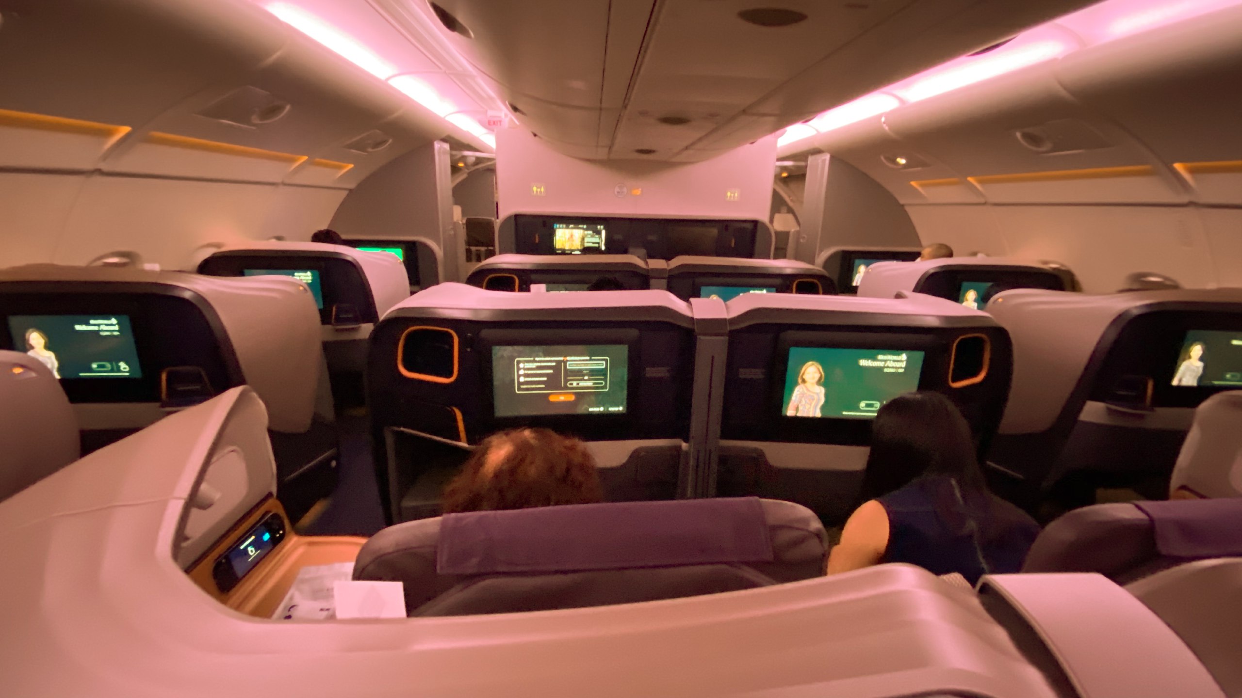 The Business Class seats. Photo: Coconuts