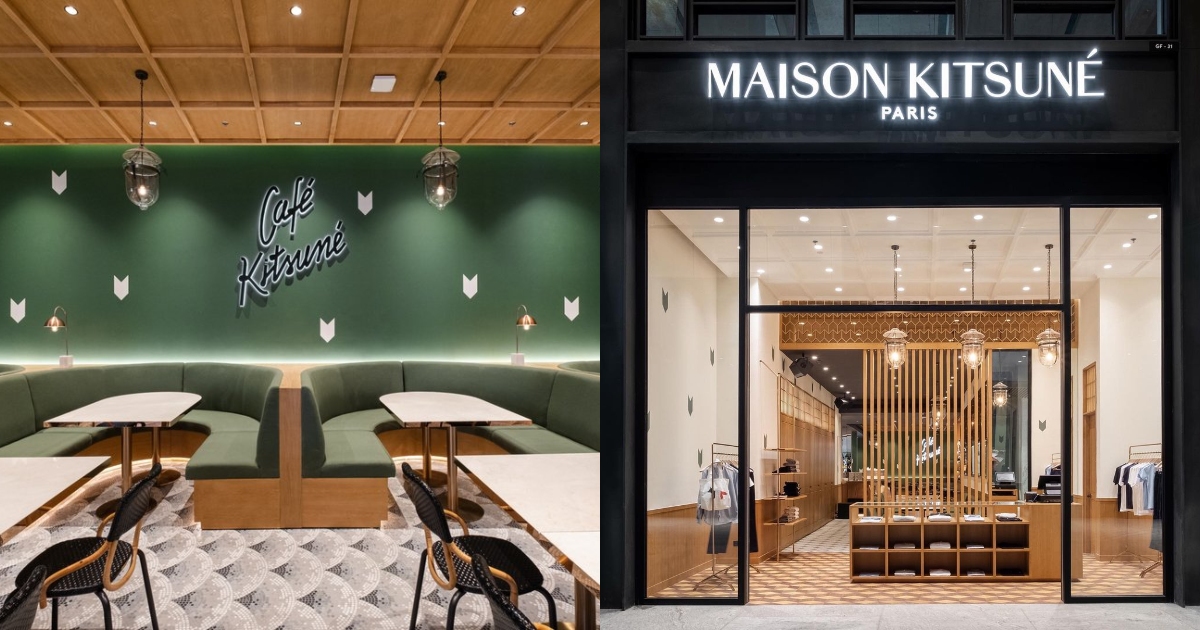 Indonesia’s first Café Kitsuné and Maison Kitsuné boutique are now open at SCBD’s newest mall, ASHTA at District 8. Photo: Instagram/@cafekitsune