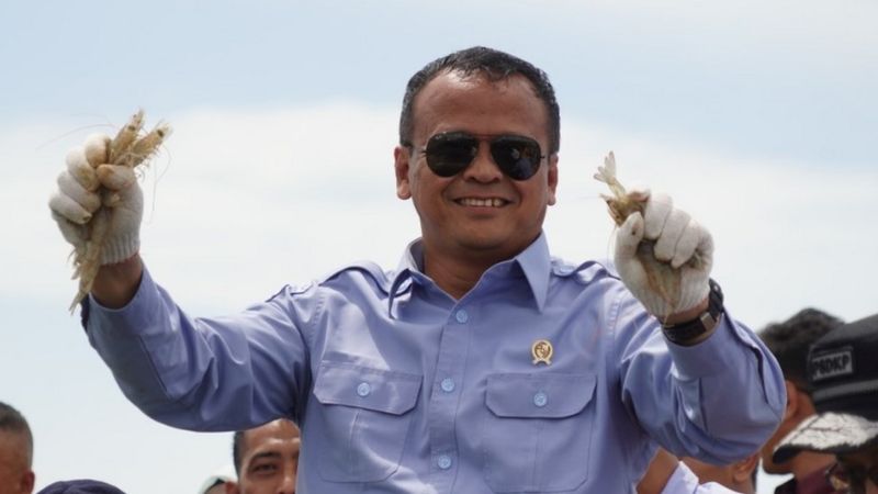 File photo of Edhy Prabowo. Photo: Maritime Affairs and Fisheries Ministry.