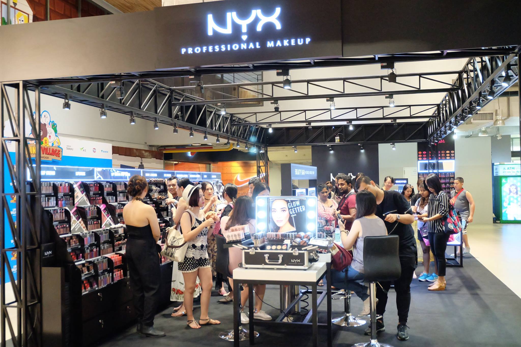 File photo of the Nyx cosmetic store at Siam Square One shopping mall. Photo: Siam Square One
