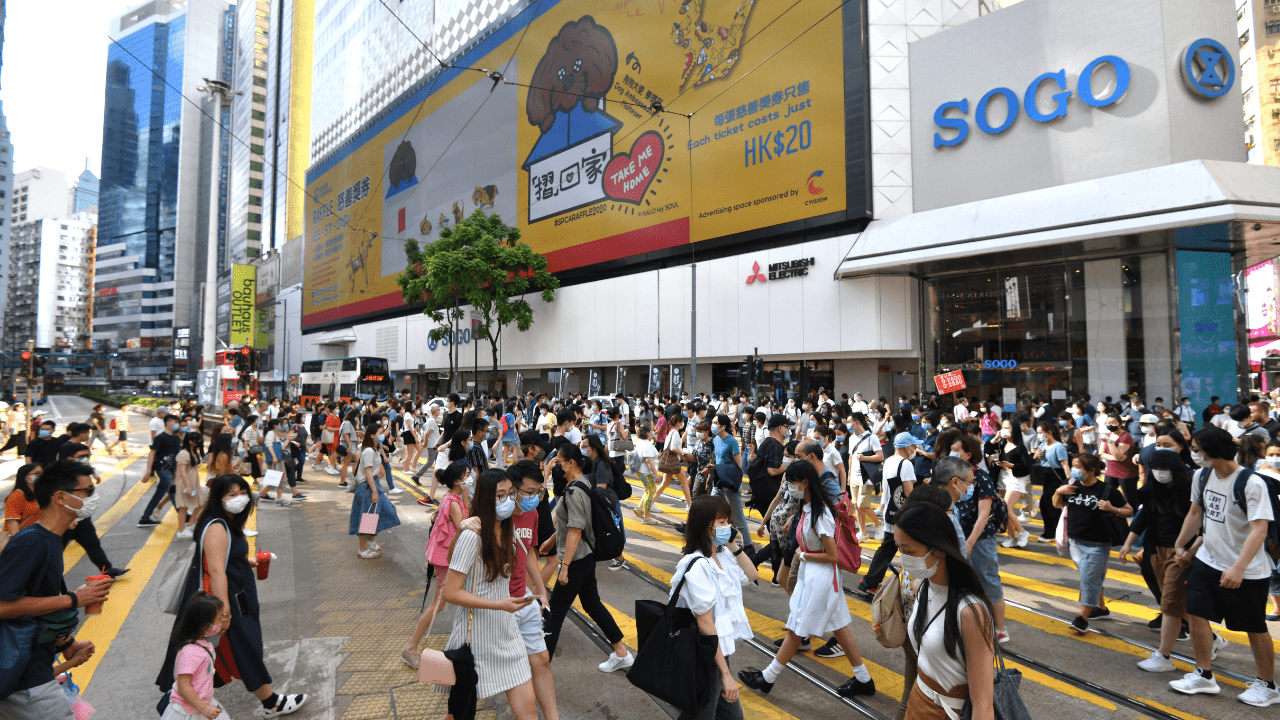 Hong Kong is returning to the strict restrictions enacted in July to combat the growing spread of COVID-19. Photo via the Hong Kong government’s Information Services Department