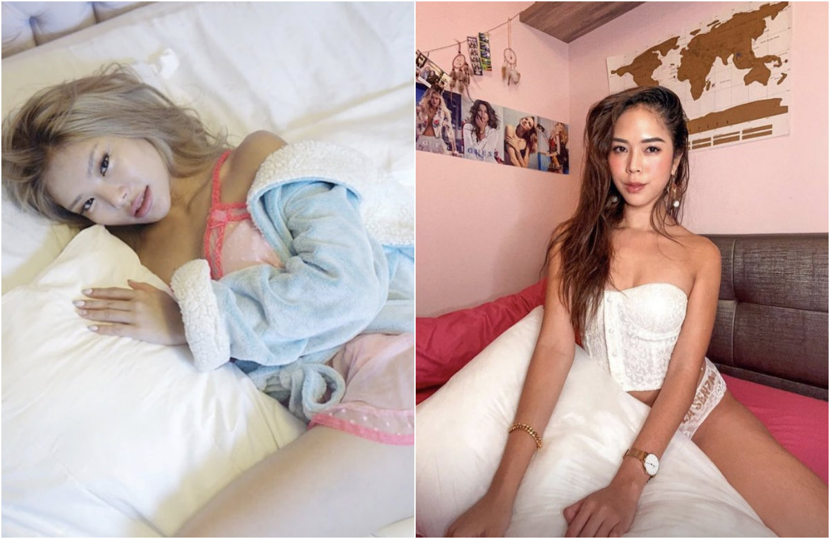 Pillow models @Vvviva and @Kimbae_xoxo show their wares. Photos: The Sleeping Beauties/Instagram
