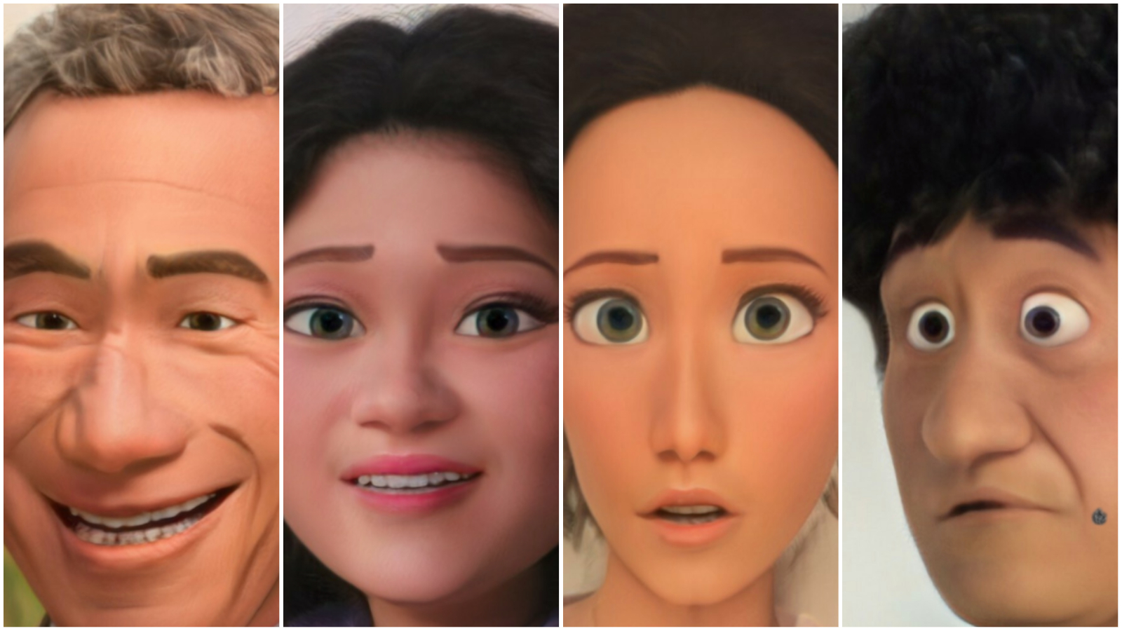 Animated versions of some of Singapore’s celebrities. Answers at bottom. Photos via ToonMe
