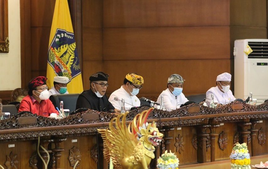 File photo of a meeting at the Bali Regional Legislative Council (DPRD). Photo: Facebook