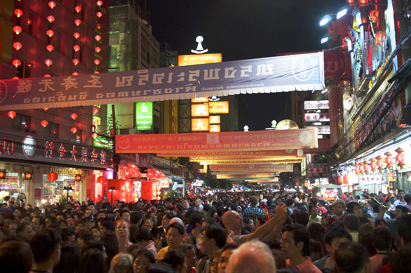 File photo of the 2014 Chinese New Year festival at Bangkok’s Chinatown Yaowarat. Photo: Aleksandr Zykov / CC BY-SA 2.0