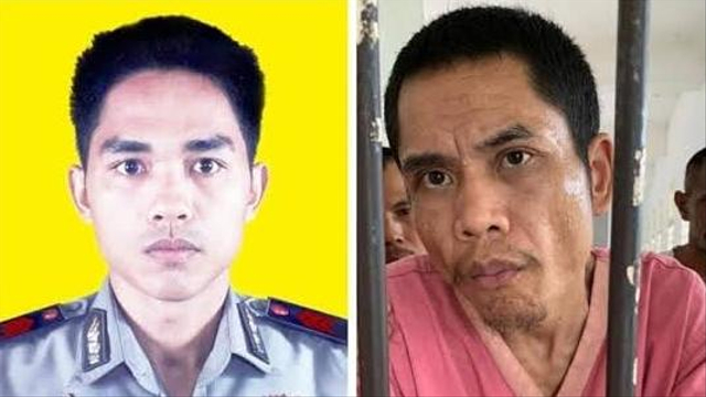 Zainal Abidin went missing during the 2004 Aceh tsunami. The photo of the mental institution patient on the right was believed to be him. Photos: Istimewa