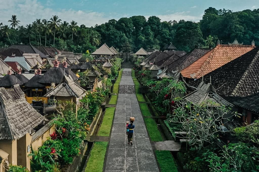 Photo of Penglipuran Village in Bali for illustration purpose only. Photo: Ministry of Tourism and Creative Economy