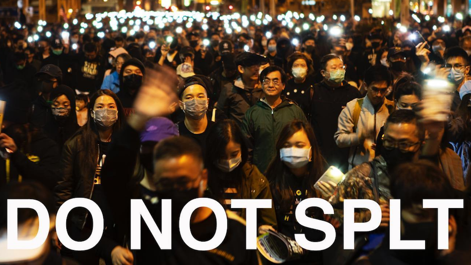 “Do Not Split,” a film about the Hong Kong protests, is among the five nominated for the Oscar’s best short documentary award. Photo: Facebook/Anders Hammer