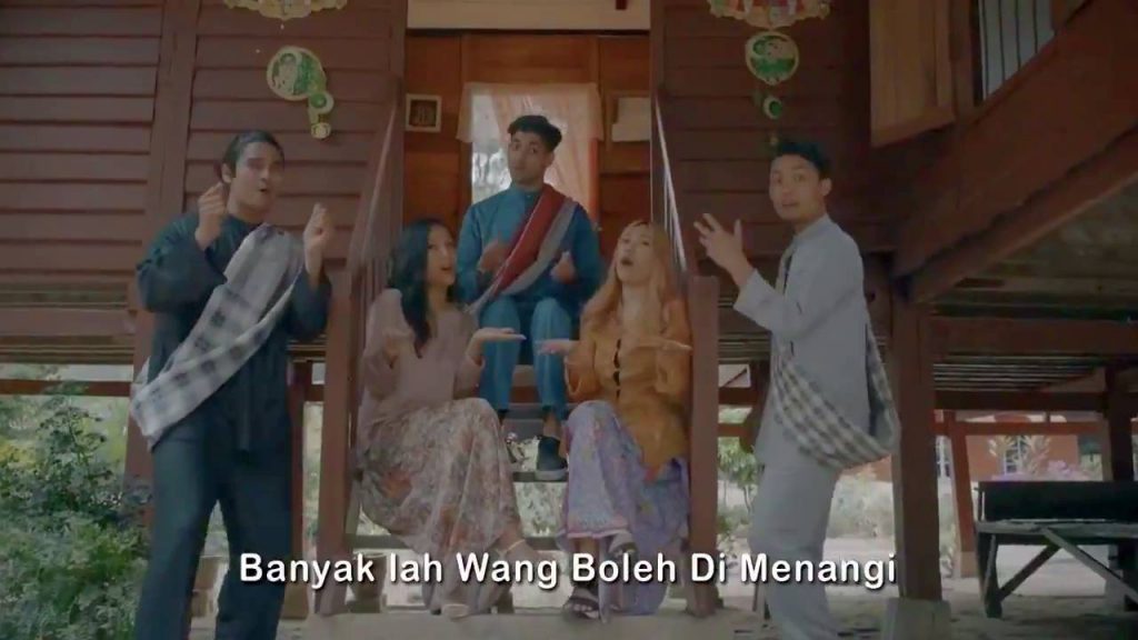 A scene from the Raya gambling ad by GDBet333
