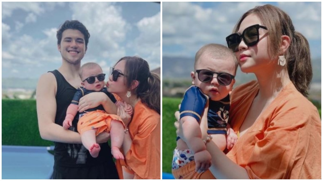 Janella Salvador and Markus Paterson have warned several netizens to desist from making fun of their son Jude’s appearance. Photos: Salvador/IG