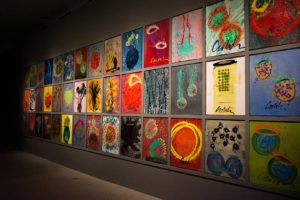 Chihuly Studio’s ‘Works on Paper’ at the Glass In Bloom gallery. Photo: Coconuts