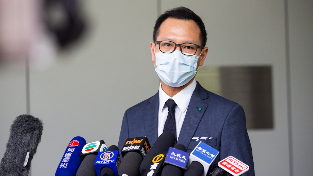 The former opposition lawmaker left Hong Kong at the end of November, shortly after he and three others were unseated from the Legislative Council, according to reports. Photo: Facebook/Dennis Kwok 郭榮鏗