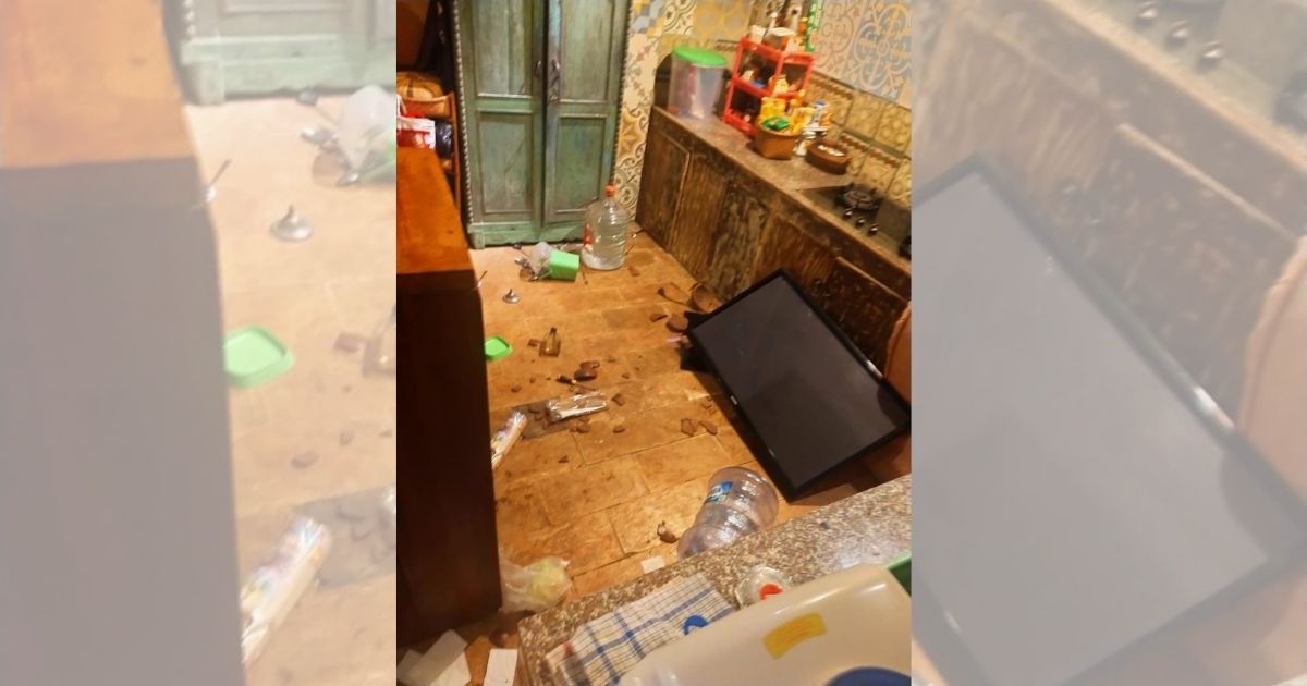 The victim said her place was also ransacked during the incident. Photo: Istimewa