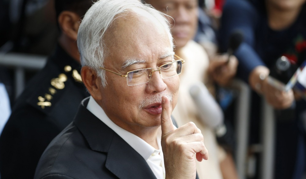 Photo of Najib Razak from 2020. Photo: Najib Razak/Facebook
