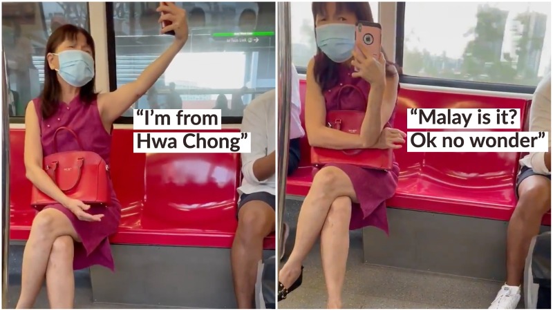 2 girls were filmed fighting in the MRT over a boyfriend 