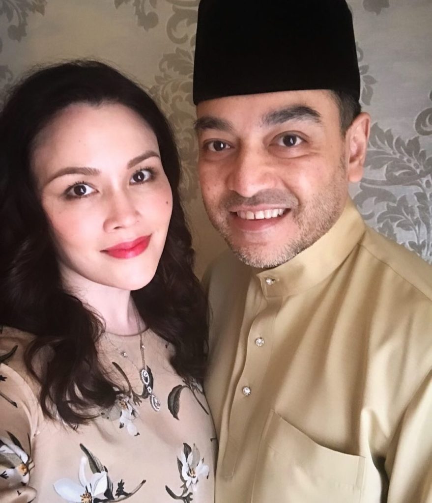 Sarimah Ibrahim et Jamie Nadzimuddin.  Crédit photo: Sarimah Ibrahim / Instagram