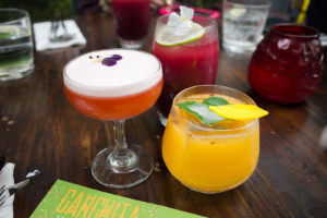 The restaurant’s selection of cocktails. Photo: Coconuts