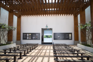 The back of the chapel. Photo: Coconuts