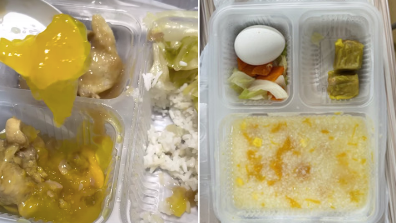 Quarantinees in Hong Kong’s government facility have long complained about the quality of food there. Photos: LIHKG