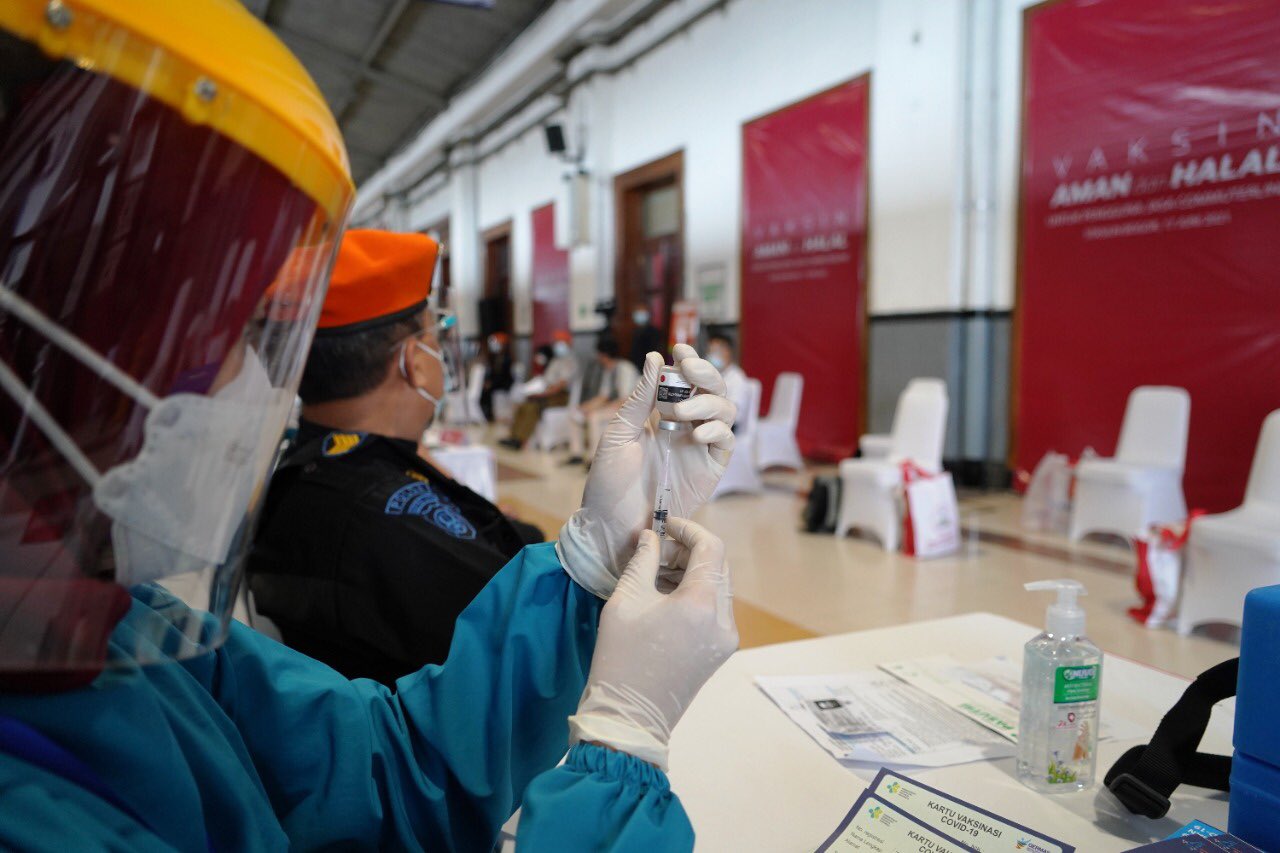 More than 708,000 people have been fully vaccinated in Bali.
Photo: Health Ministry