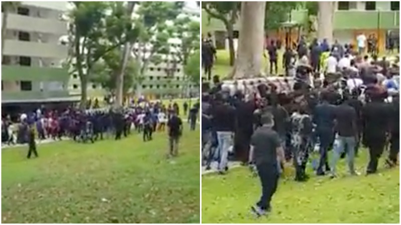 Police are investigating the loud funeral procession that involved nearly 200 attendees in Boon Lay recently.

