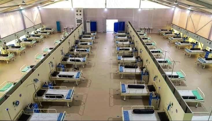 A COVID-19 quarantine center set up by the National League for Democracy government. Photo: Facebook
