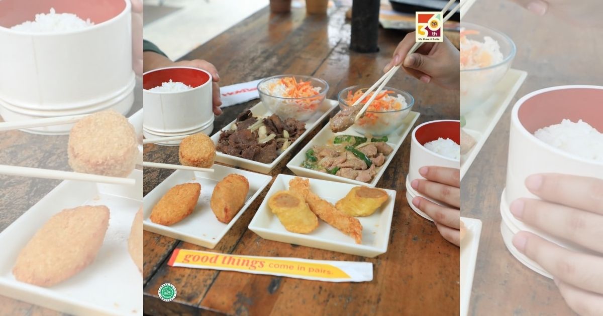 HokBen’s beef teriyaki, chicken yakiniku, with assortments of sides such as egg chicken roll. Photo for illustration only. Photo: Instagram/@hokben_id