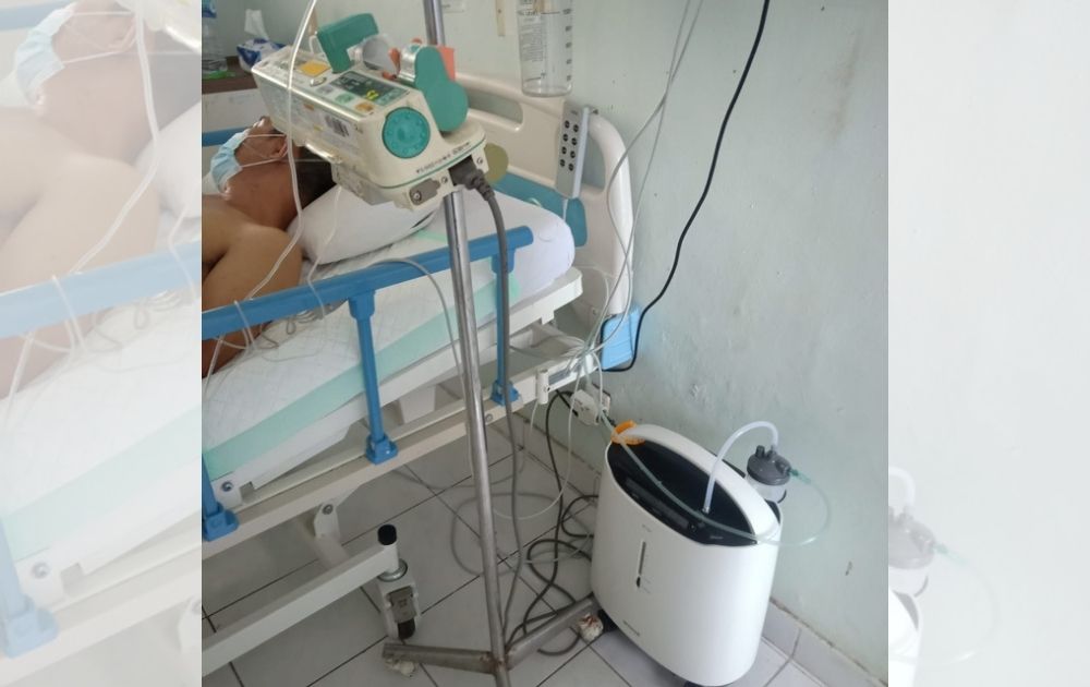 Patients have started using oxygen concentrators across Java island and in Bali. Photo: Health Ministry