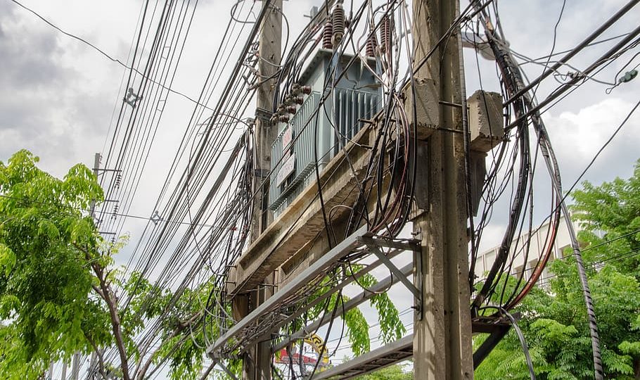 Myanmar electricity transformer (Creative Commons License)