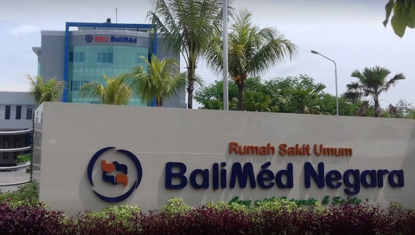 The BaliMed Negara Hospital is located in Bali’s Jembrana regency. 