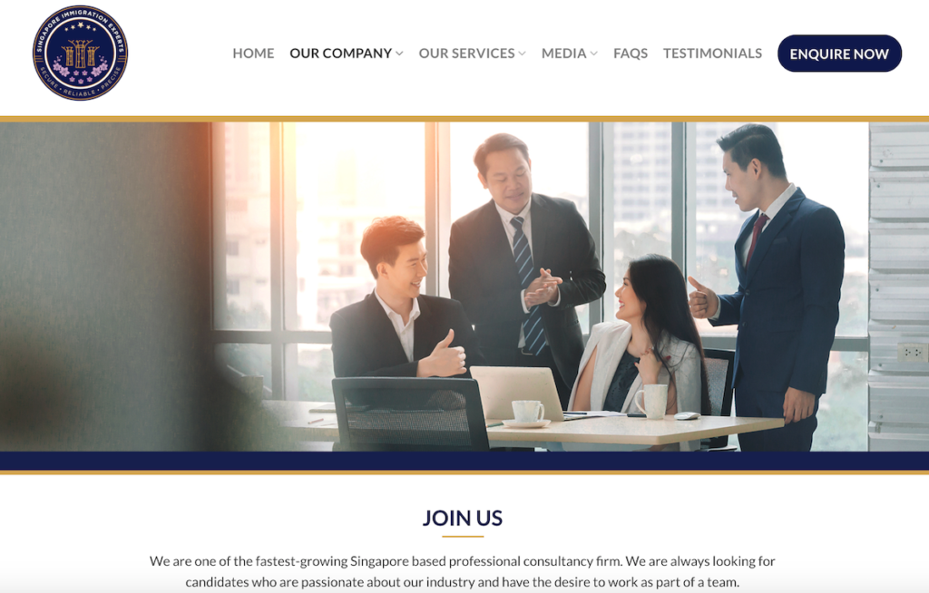 Photo: Singapore Immigration Experts website