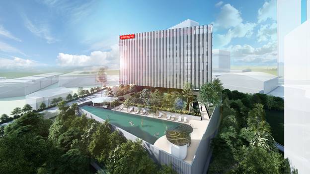 Rendering of The Standard, Singapore hotel. Photo: The Standard 