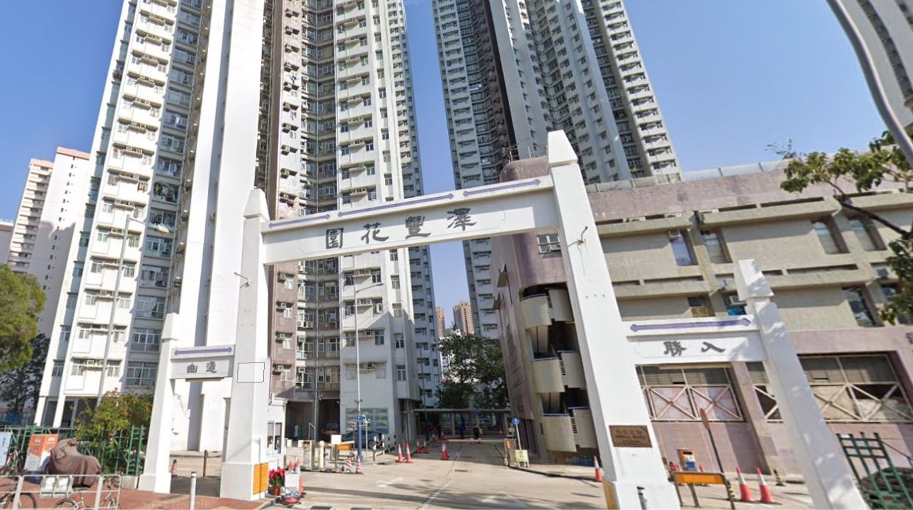 The two suspects reportedly live in the same building as the victim at Affluence Garden in Tuen Mun. Photo: Google Maps