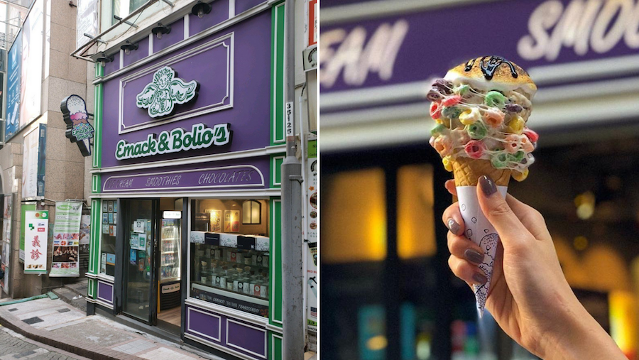 Emack & Bolio’s is doing a buy one, get one free ice cream scoop for its farewell offer before it exits Hong Kong. Photos: Openrice (left), Facebook/Emack & Bolio’s (right)