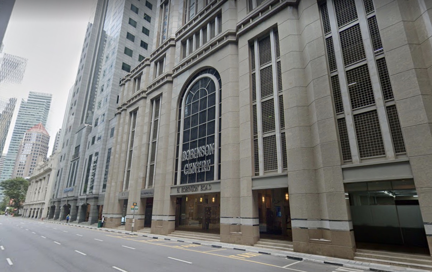 61 Robinson Road, where AsiaCiti Trust’s Singapore office is located. Image: Google