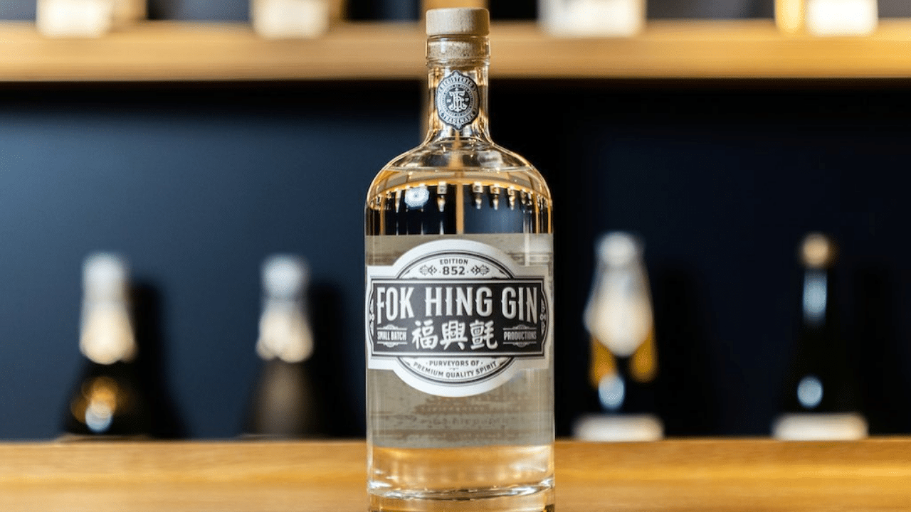 The company says its name is a reference to a street in Causeway Bay, Fuk Hing Lane. Photo: Facebook/Fok Hing Gin