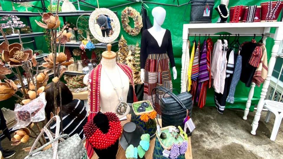 Photo of Cordillera goods sold at the Mandeko Kito trade fair in Baguio City. Reference photo: Baguio Tourism