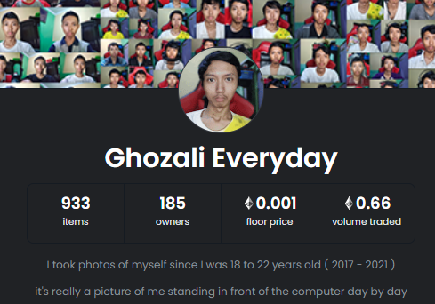 Ghozali Everyday : un Indonésien avec 1 million de dollars de selfies, une improbable star de la NFT