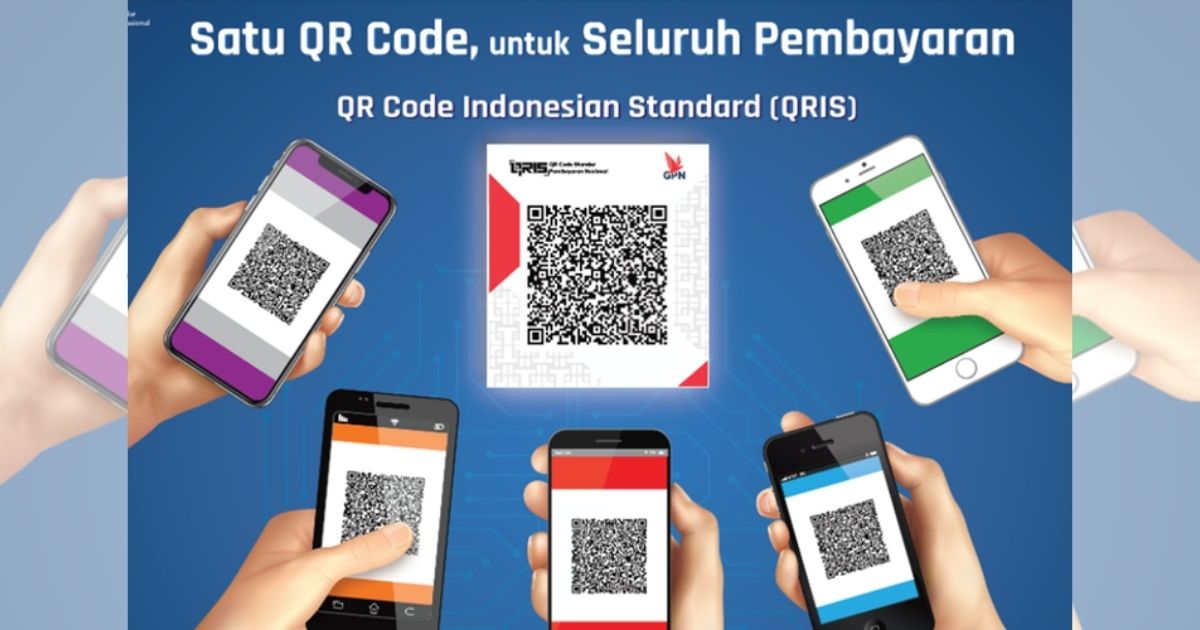 QRIS, which stands for Quick Response Code Indonesian Standard, is described by BI as a standardization of payments using the QR code for “easier, faster, and secure” transactions. Photo: Bank Indonesia