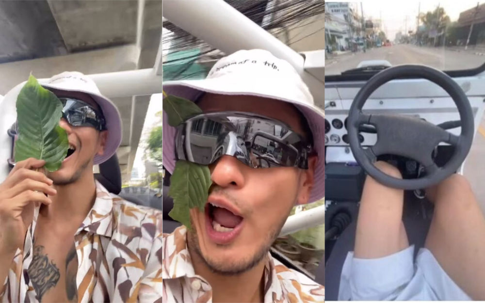 Thai ‘sleb picks bad time for wild, kratom-chewing joy rides (Videos) thumbnail