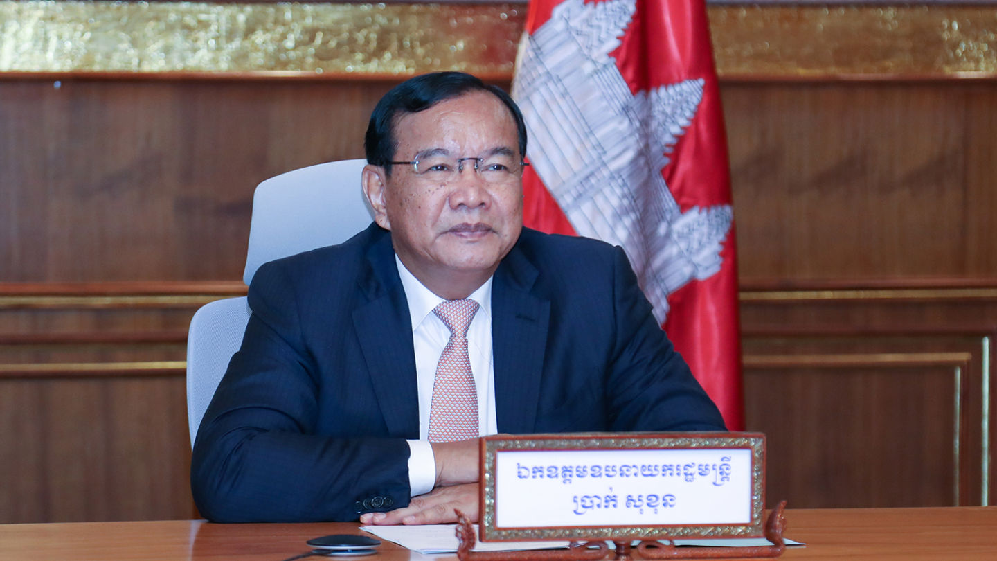 Cambodian Foreign Minister Prak Sokhon. Photo: Cambodian Ministry of Foreign Affairs
