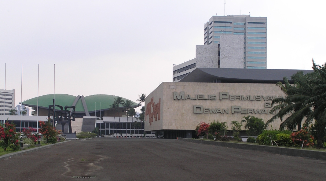 File photo of the House of Parliament building in Jakarta.