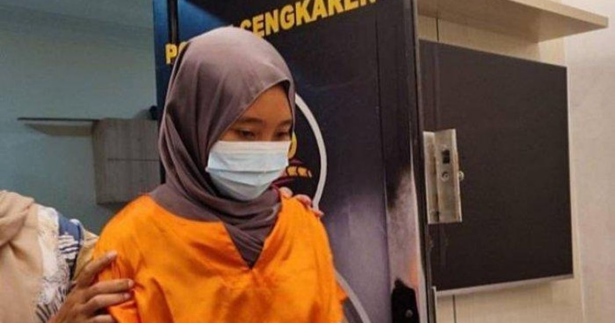 26-year-old NU will be facing jail time for murdering her husband’s mistress in a deadly love triangle case that shook Indonesia. Photo: Istimewa via Warta Kota