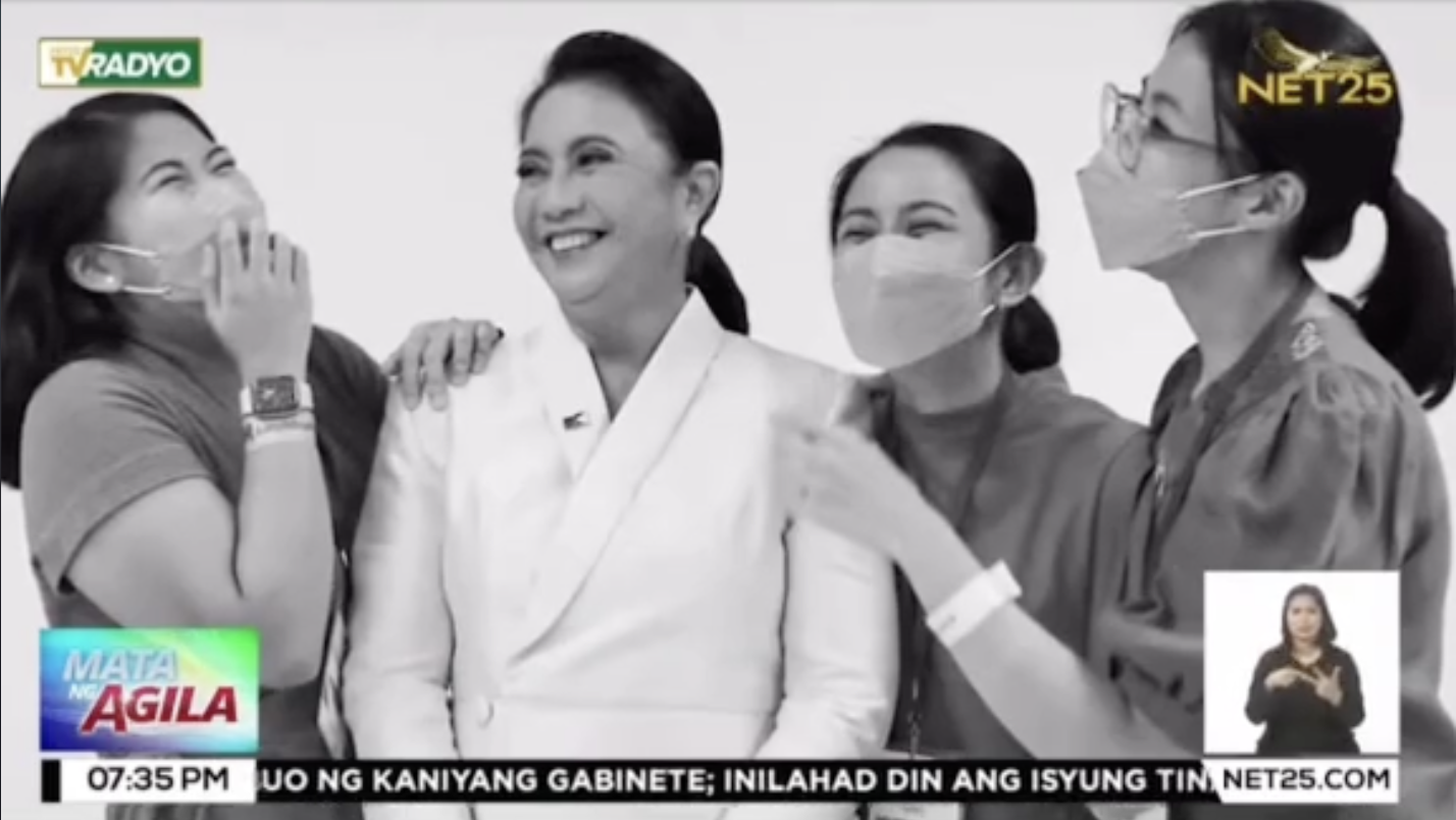 Television network Net 25 was criticized for airing an unprofessional news segment about Vice President Leni Robredo and her daughters on the news show ‘Mata ng Agila.’