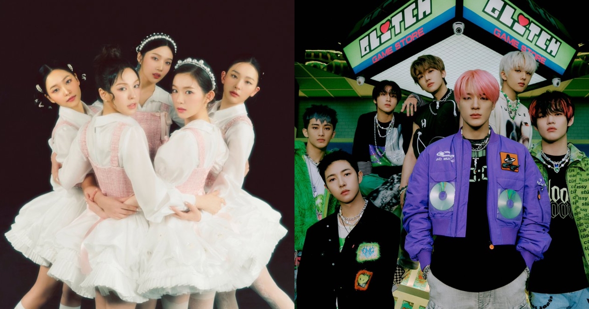 K-pop superstars Red Velvet and NCT Dream, both under SM Entertainment, have been confirmed to headline the Allo Bank Festival on Friday, May 20 to Sunday, May 22, 2022. Photo: Twitter/@RVsmtown & @NCTsmtown_DREAM