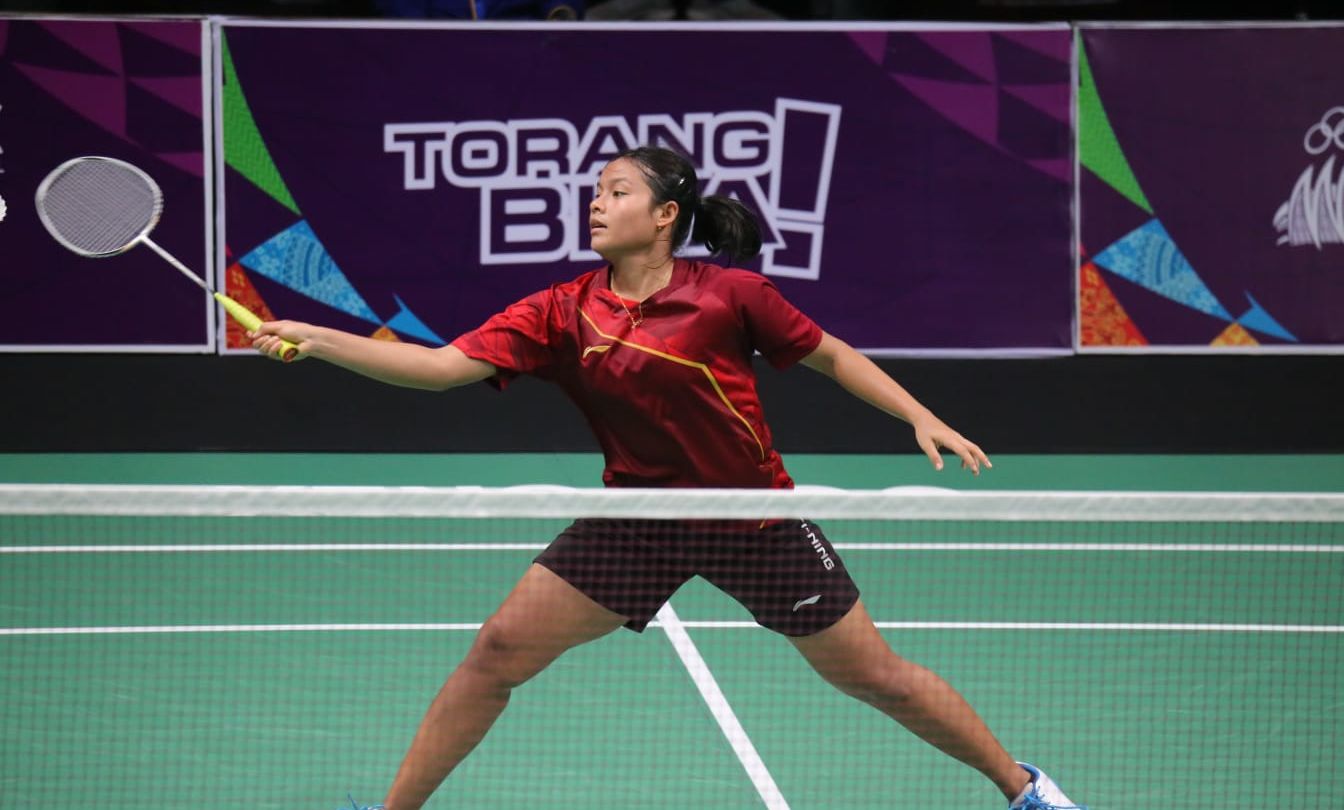 Indonesia’s rising badminton star 19-year-old Komang Ayu.  Photo: Obtained.