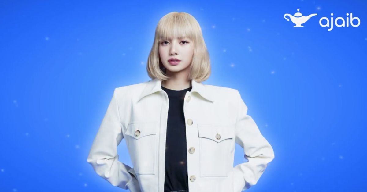 Stock and mutual fund investment platform Ajaib has announced their new spokesperson, and it’s as big a catch as one could dream of in K-pop-crazy Indonesia: BLACKPINK’s Lisa. Screenshot from Twitter/@ajaib_investasi