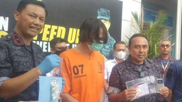 JEF, 51, was arrested by the Bali’s anti-drugs agency on Sept. 9 for smuggling drugs from Vietnam inside his body. Photo: Obtained.