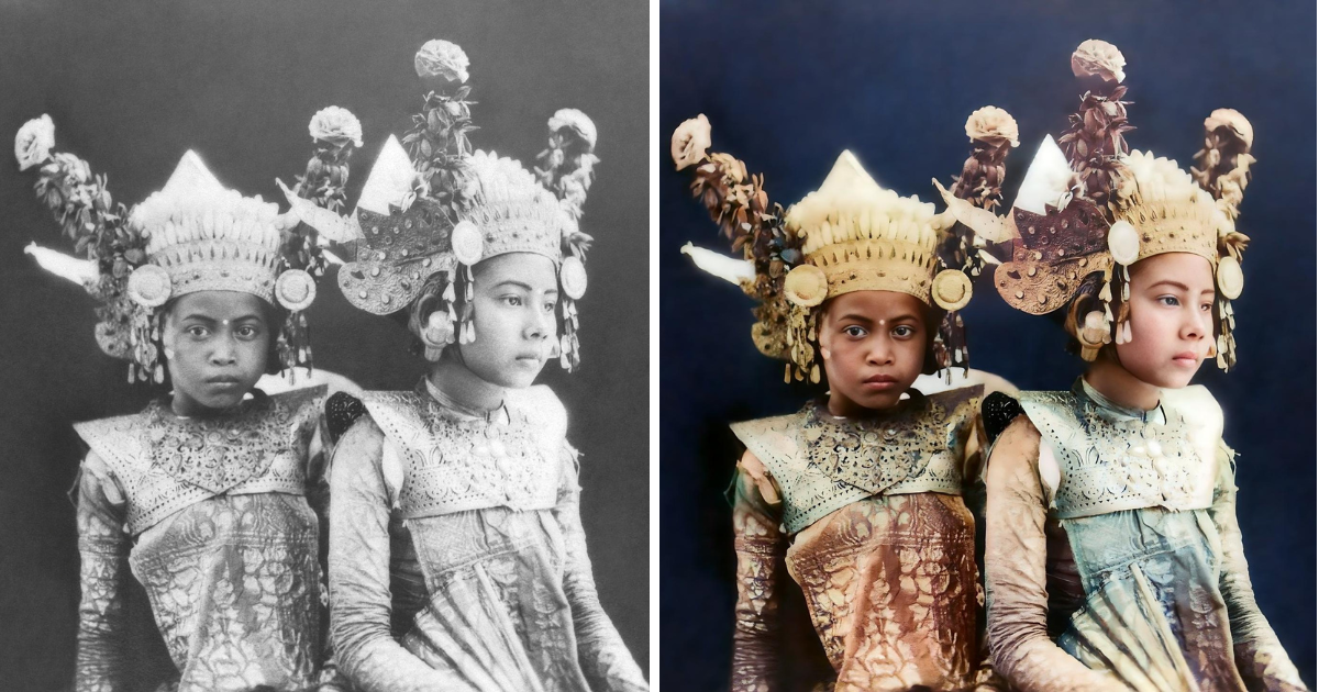 Two young Balinese dancers (1929). Photo courtesy of the Tropenmuseum, part of the National Museum of World Cultures,  licensed under Creative Commons Attribution-Share Alike 3.0 Unported       
