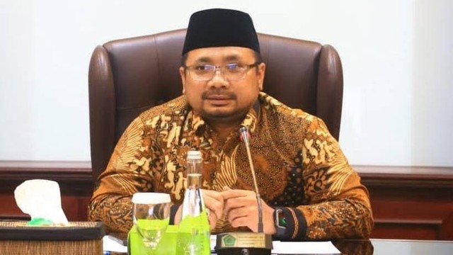 Indonesia’s Religious Affairs Minister Yaqut Cholil Qoumas. Photo: Ministry of Religious Affairs